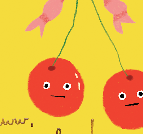 Sweet Cherries Thank You Card