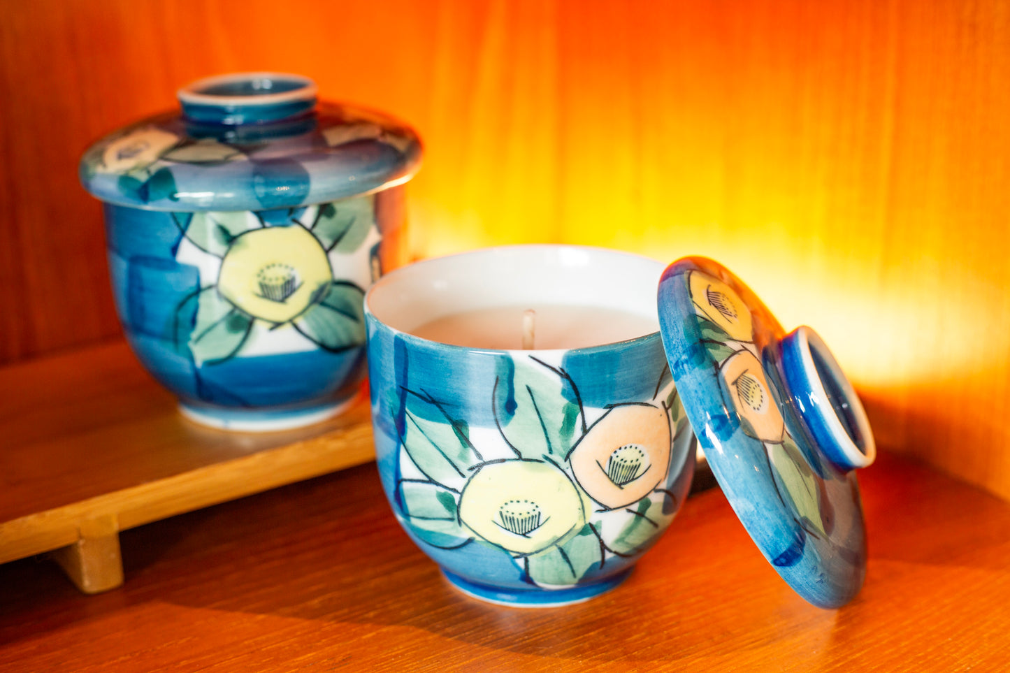 Sairen x Lulumiere Teacup Candle, Peony No.1