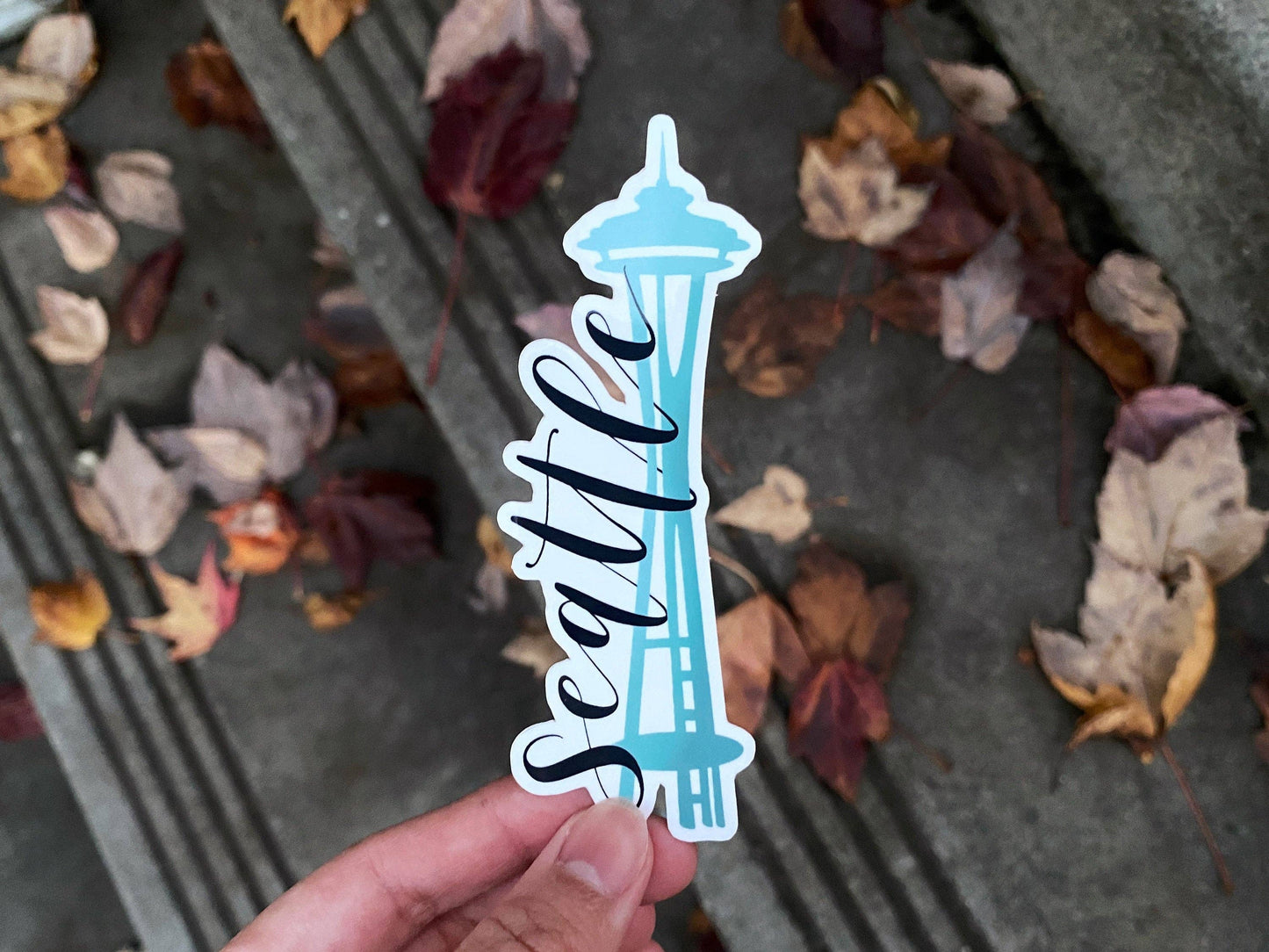 Seattle Space Needle Vinyl Sticker