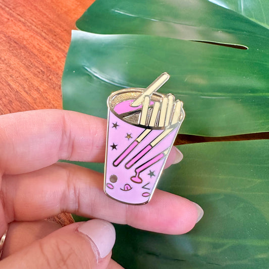 Pink Yan Yan Enamel Pin
