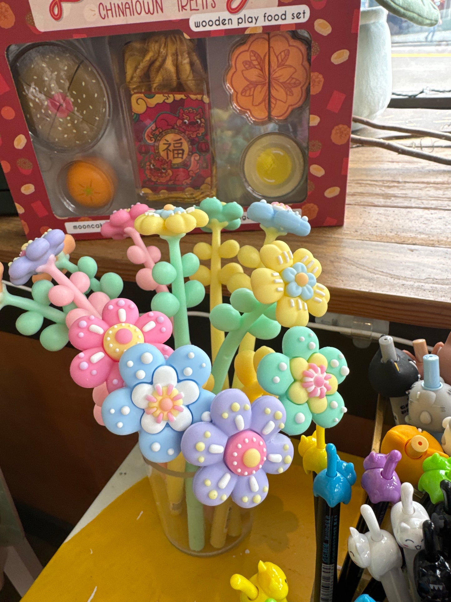 Cherry Blossom Wiggle Pens