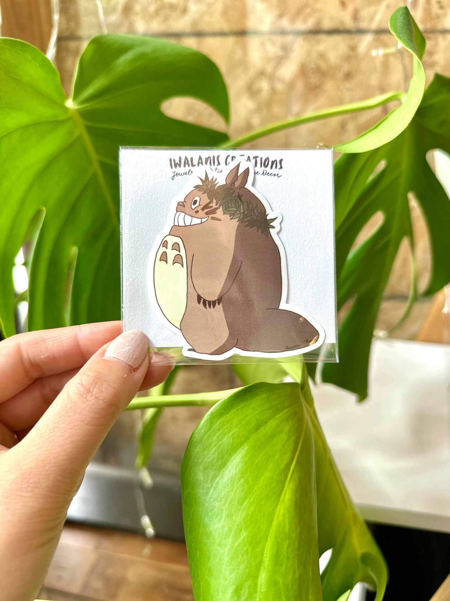 Lei Po'o Totoro Sticker