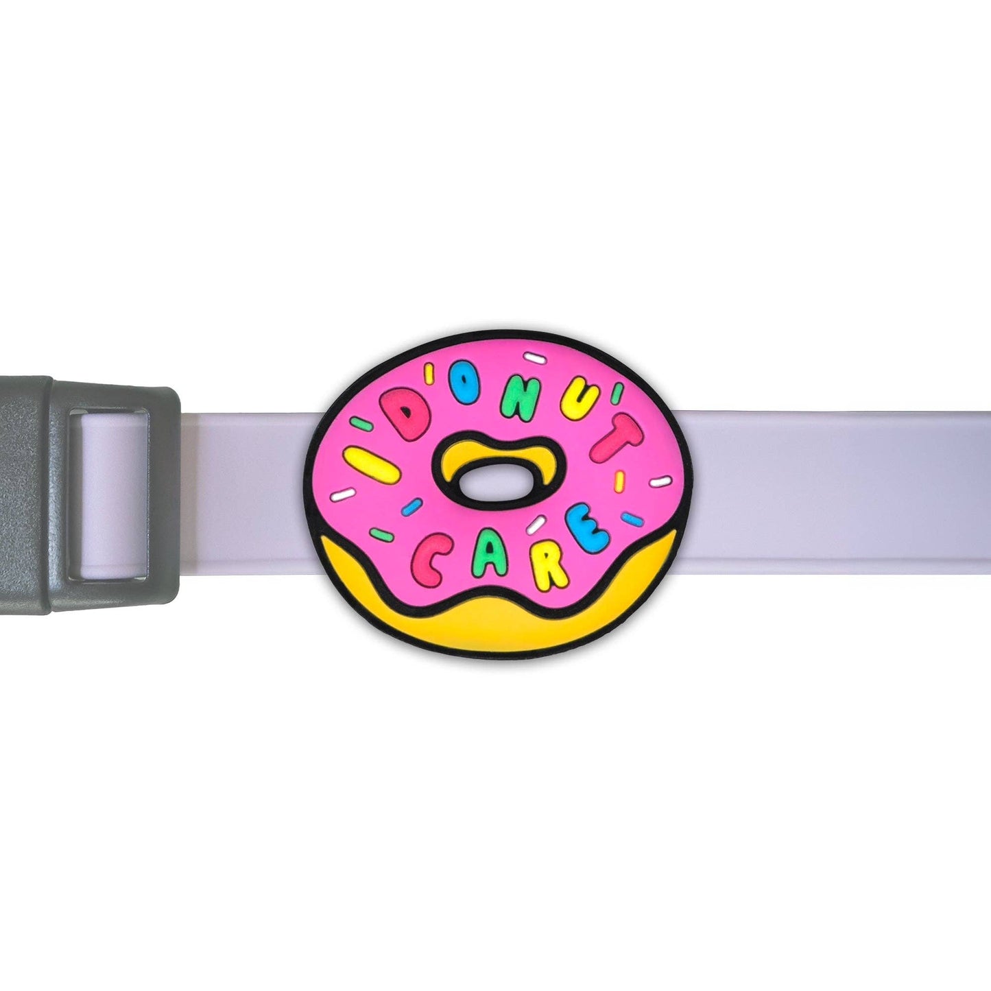 I Donut Care Pink Jiby Dog Charm: Pink