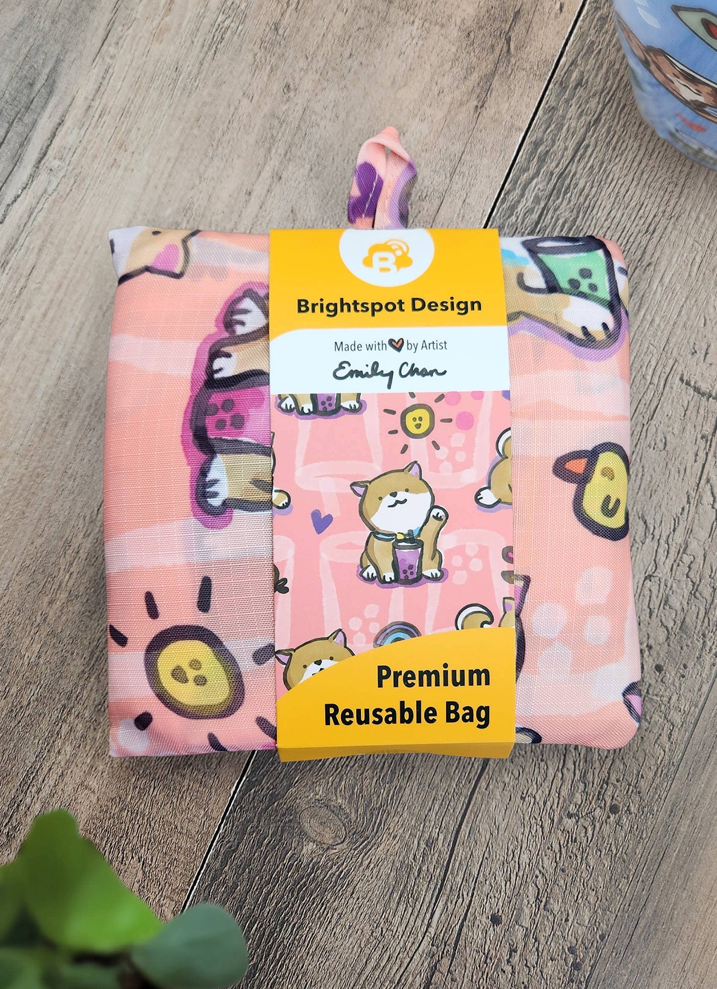 Shiba Boba Foldable Bag