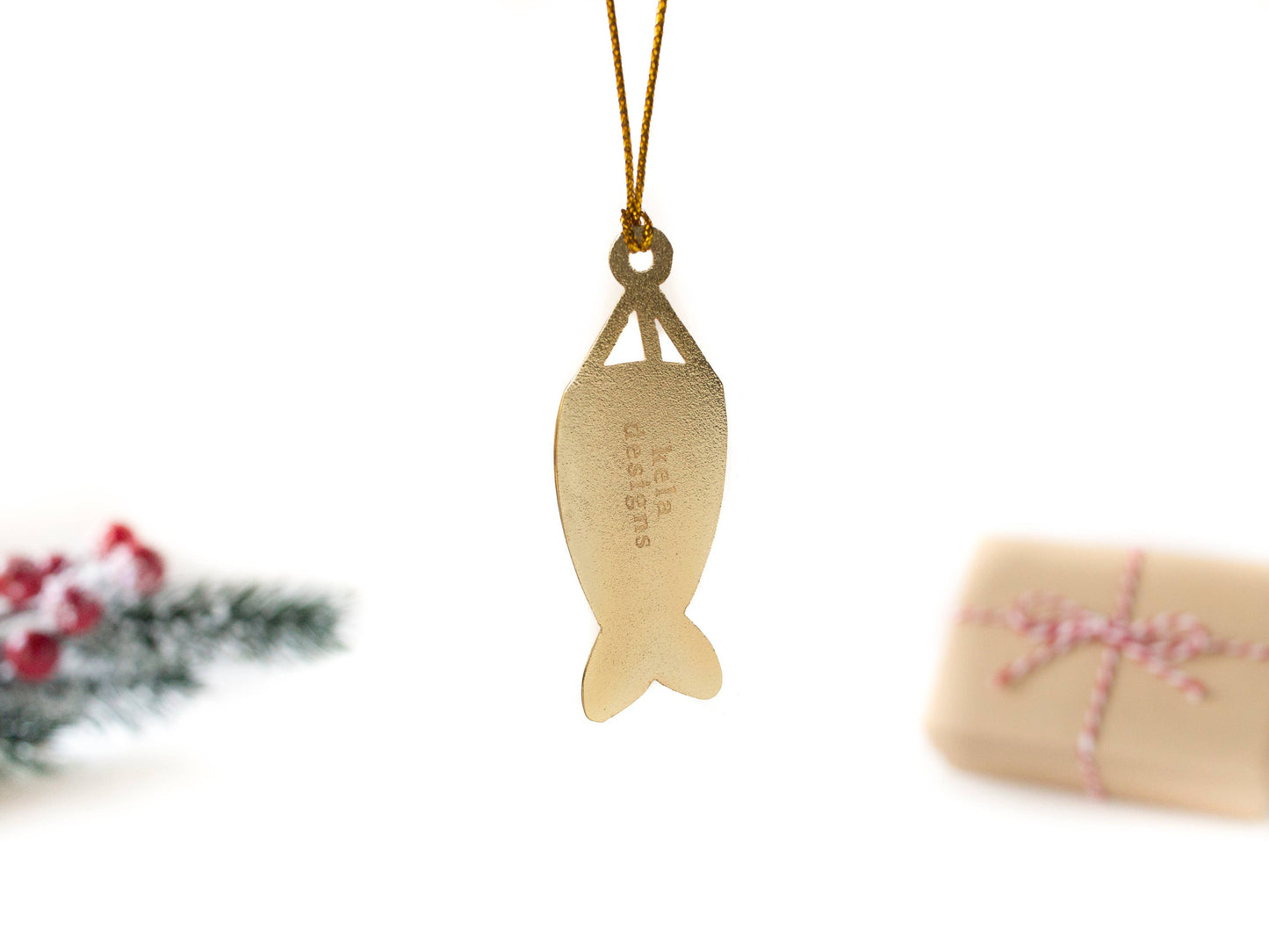 Orange Koinobori Ornament