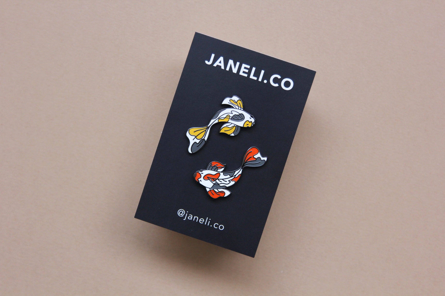 Koi Enamel Pin Set