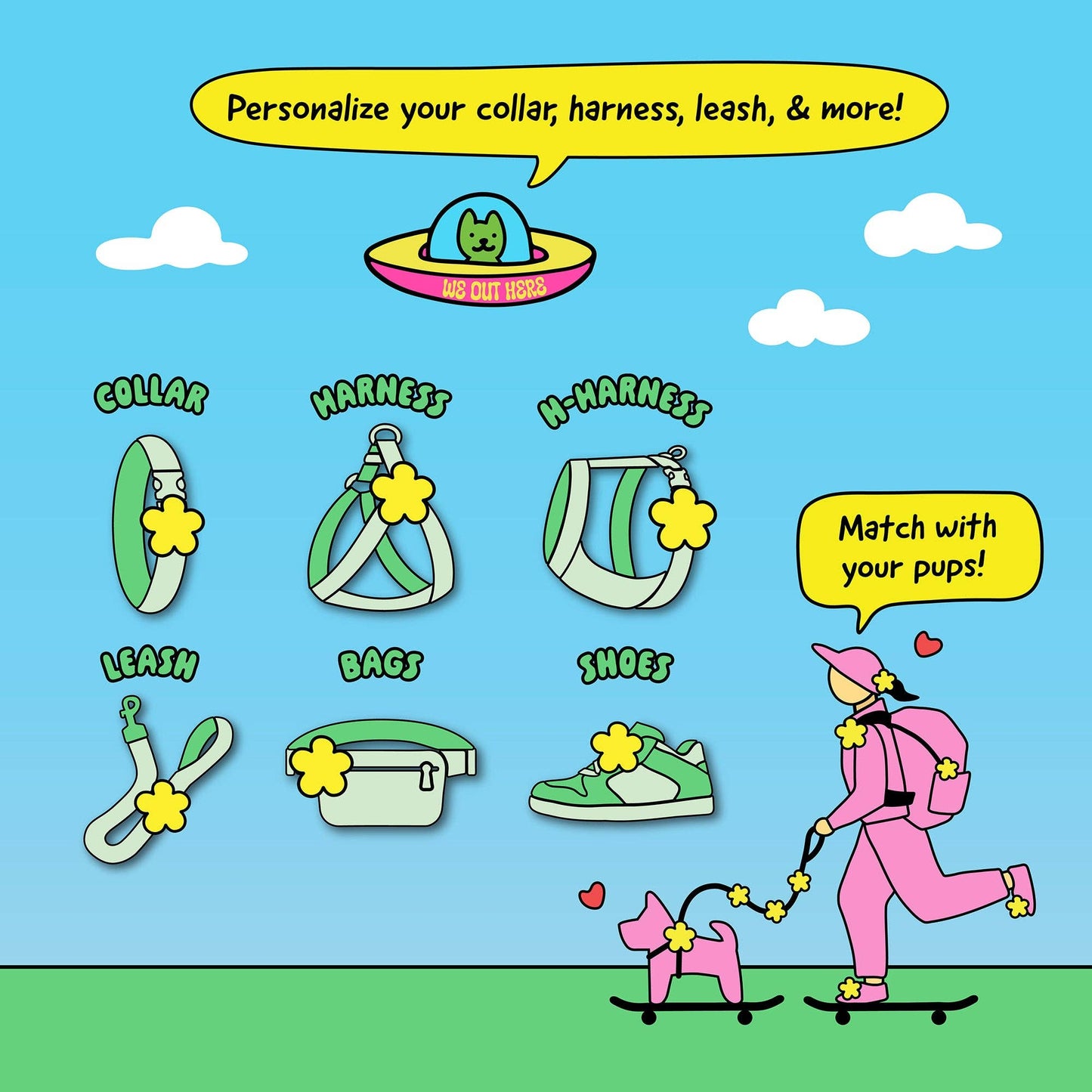 Sushi Jiby Dog Charm