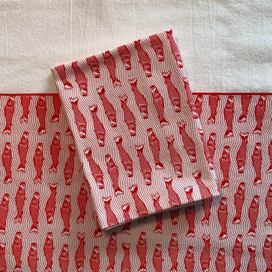 Mini Koi Tea Towel