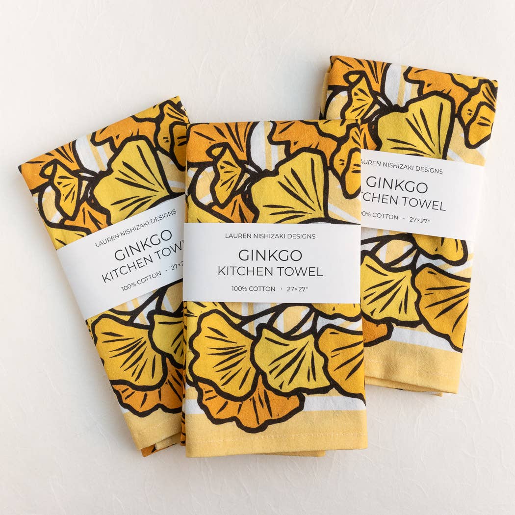 Ginkgo Kitchen Towel