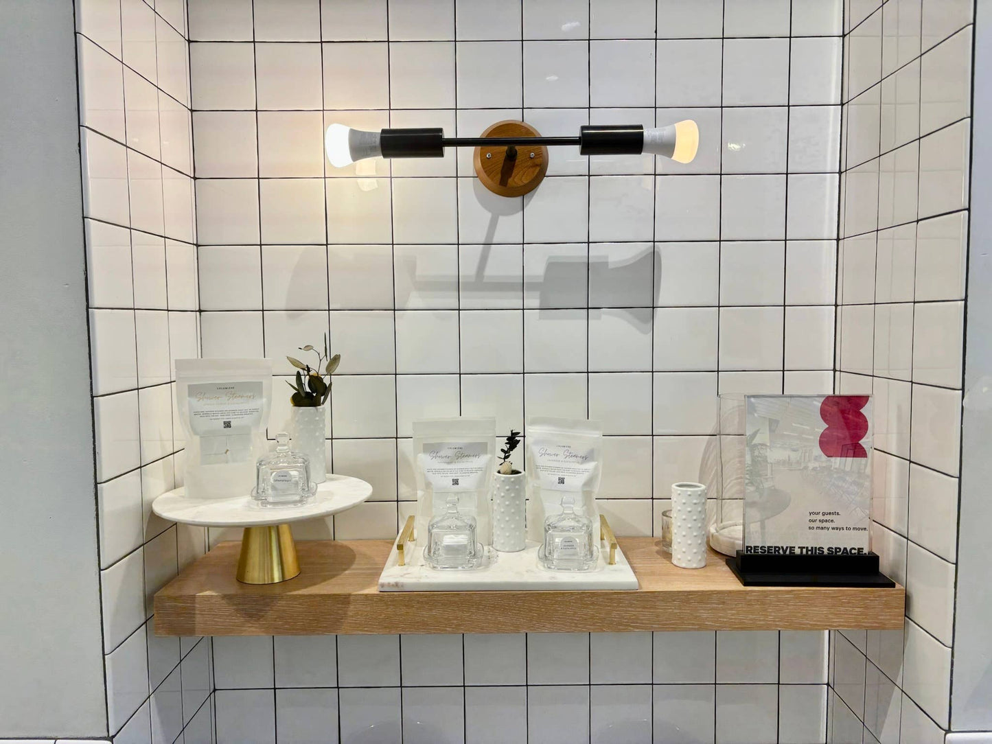 Mini Lavender & Eucalyptus Shower Steamers: Kraft