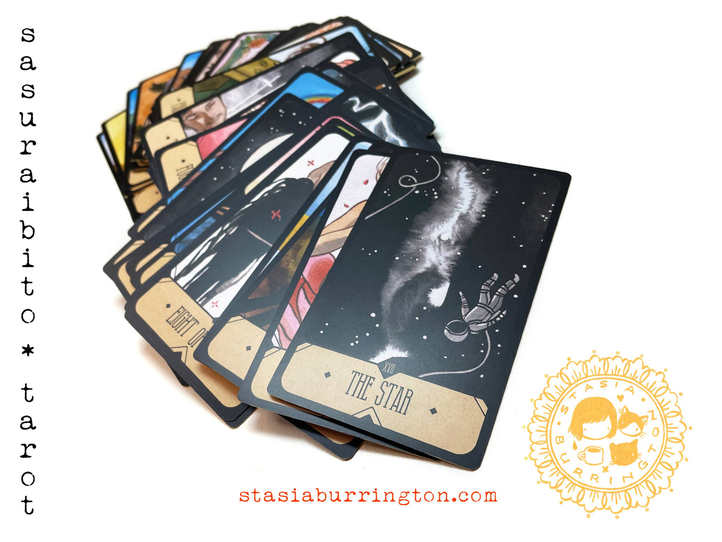 Deck - The Sasuraibito Tarot - 78 Card Deck and booklet