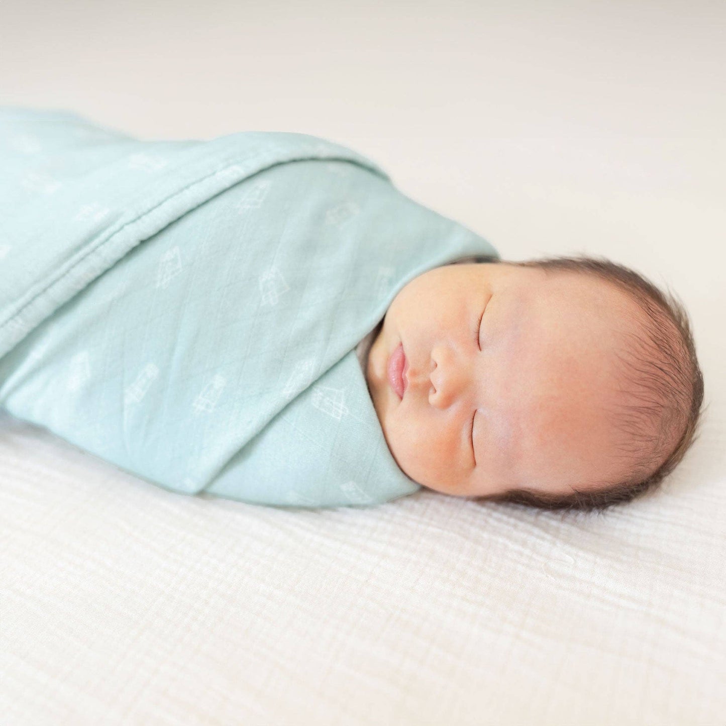 Boba Swaddle Blanket: Oatmeal