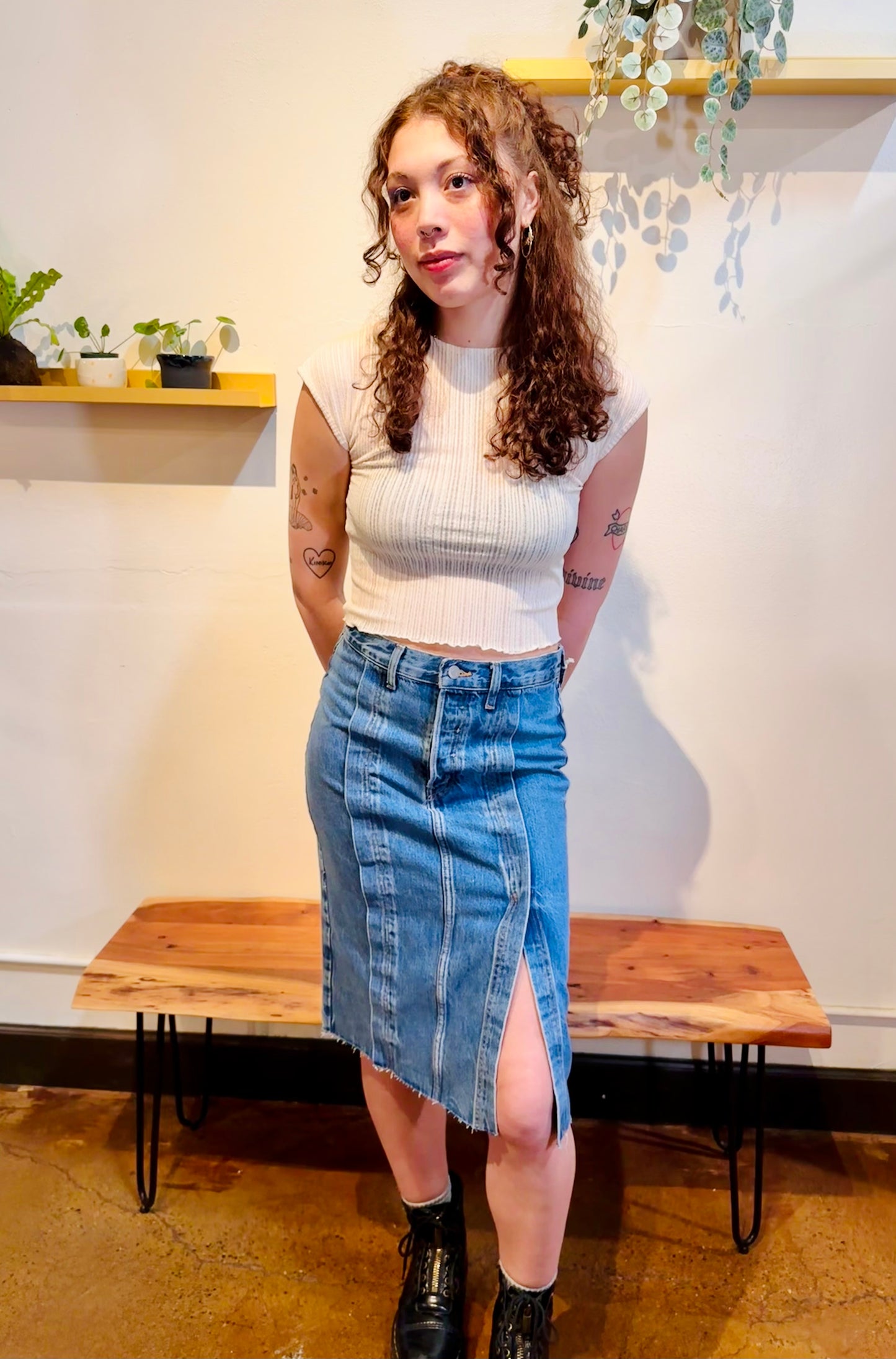 Sigrid Split Skirt