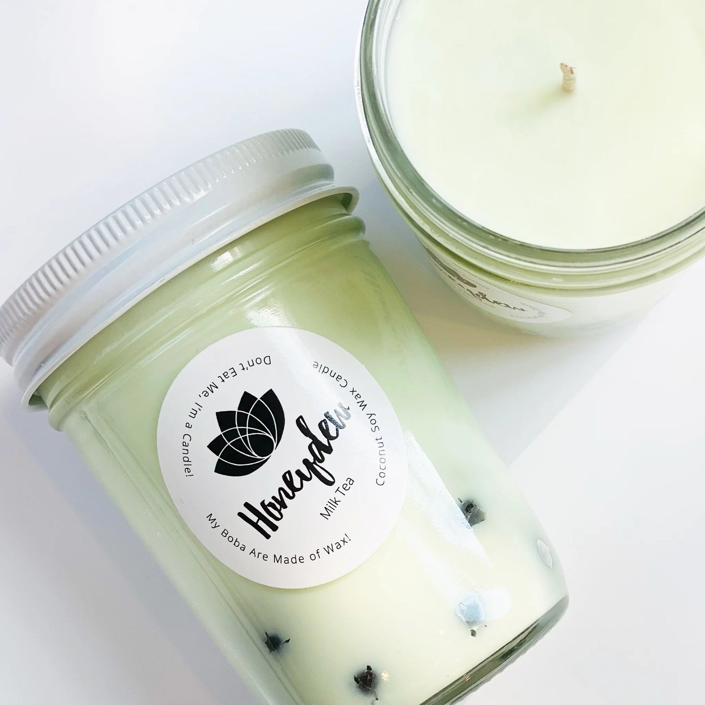 Honeydew Boba Candle