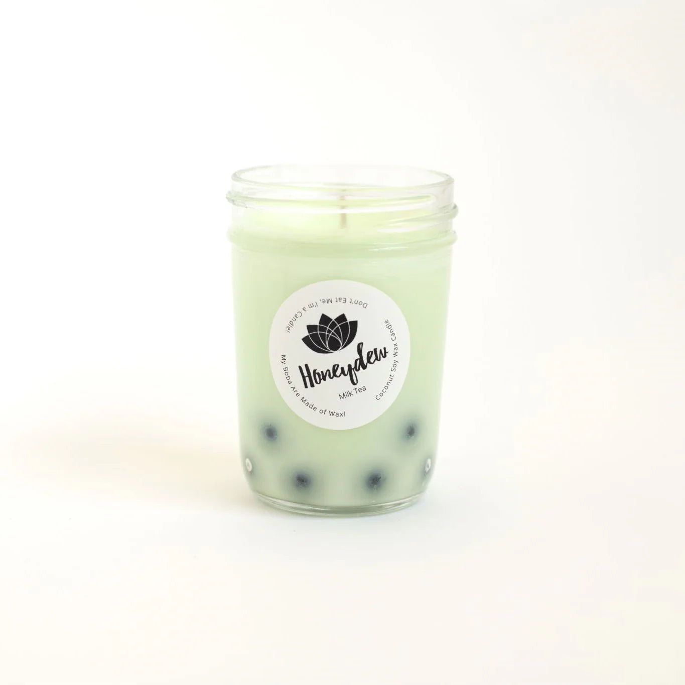 Honeydew Boba Candle