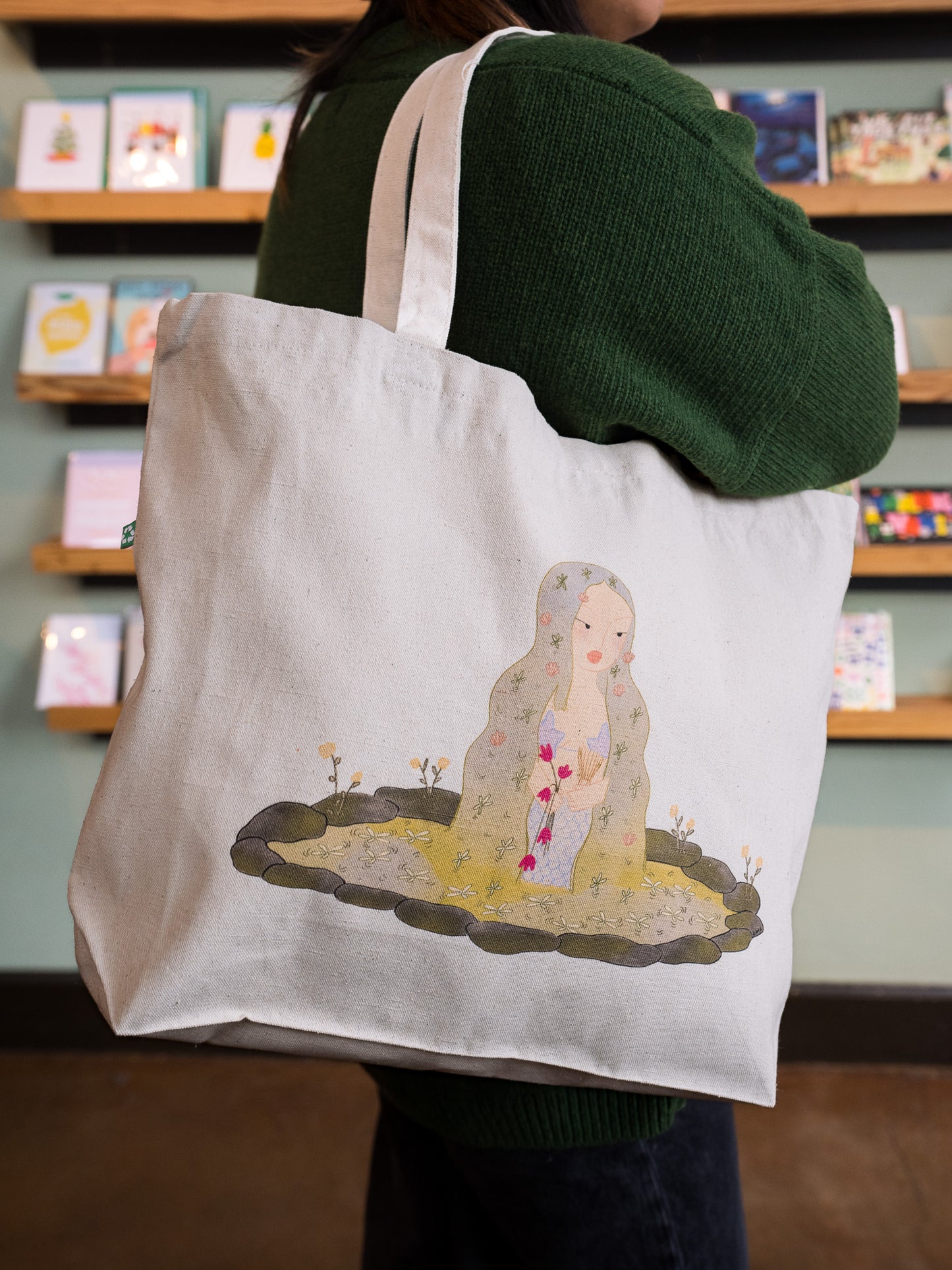 Matcha Onsen Siren Anniversary Tote