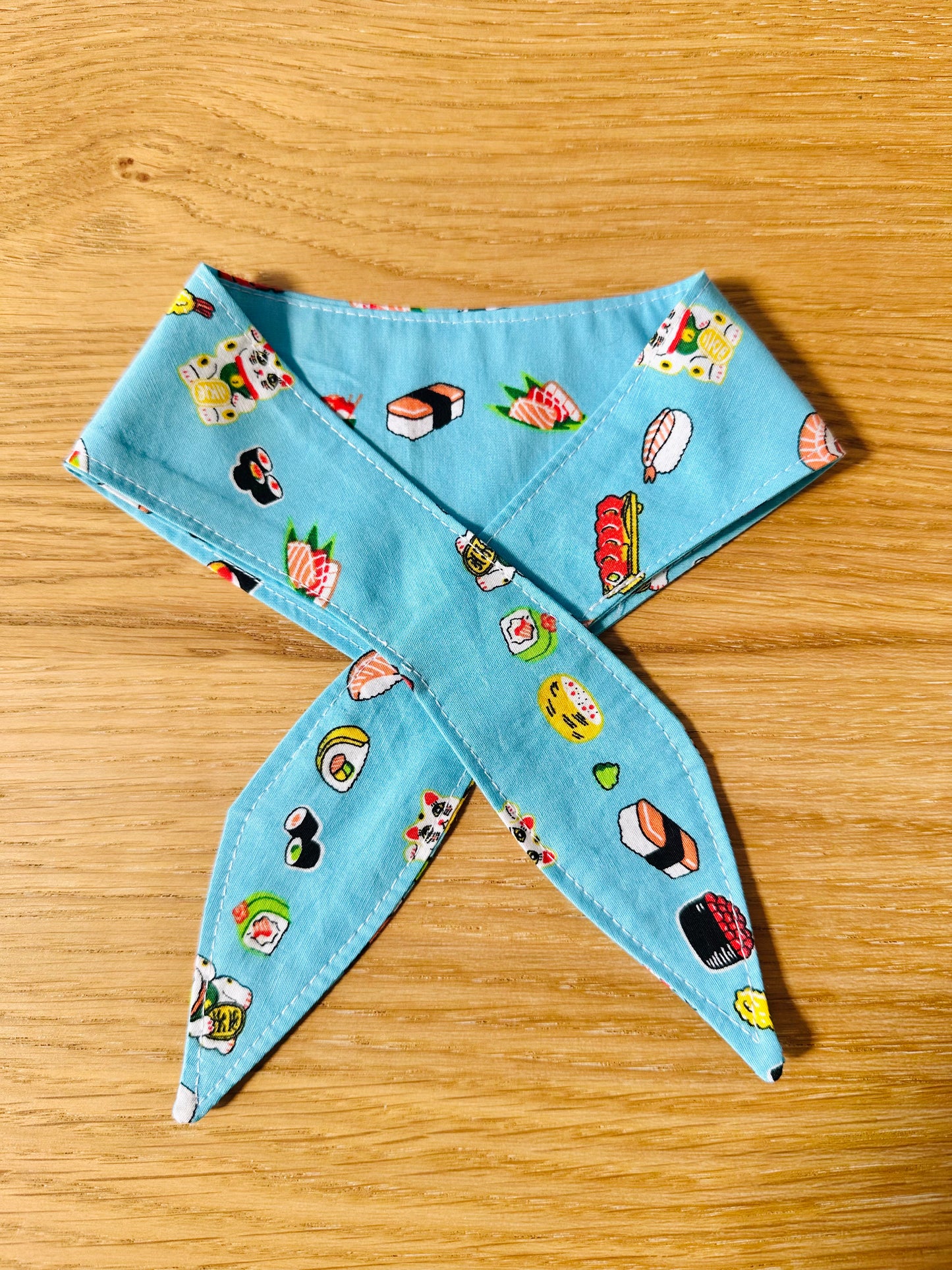 Blue Sushi Pet Bandana