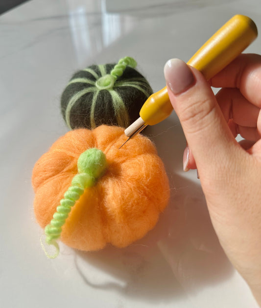 Mini Wool Kabocha Pumpkin Workshop
Saturday, Nov 1 | 1–3 PM