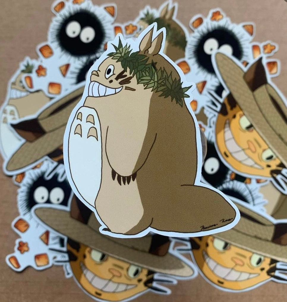 Lei Po'o Totoro Sticker
