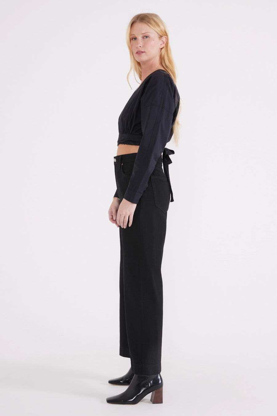 April Surplice Top