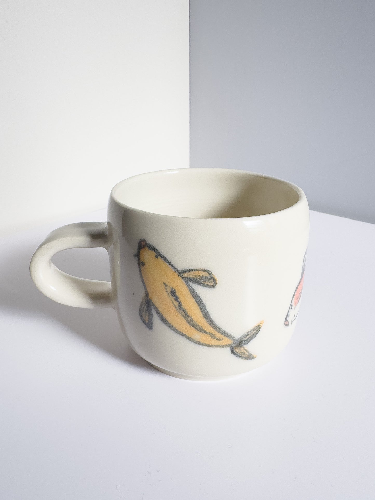 Koi Fish Illustrated Mug