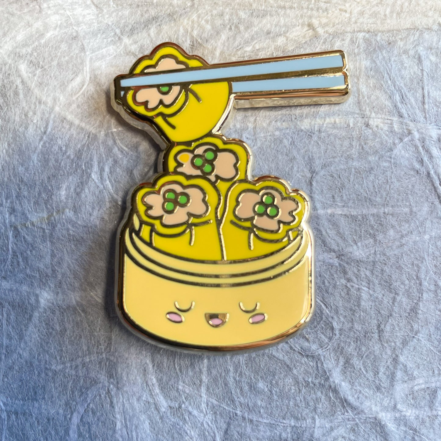 Dim Sum Enamel Pin