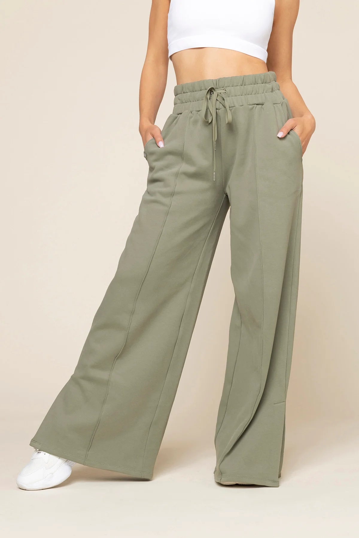 Light Sage Perfect Plane Pants - Regular