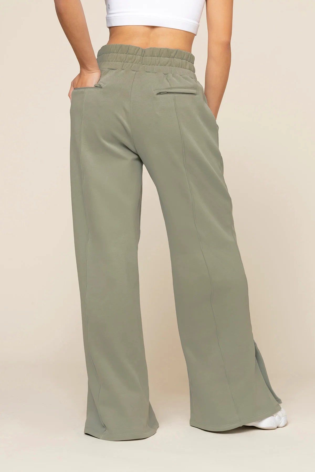 Light Sage Perfect Plane Pants - Regular