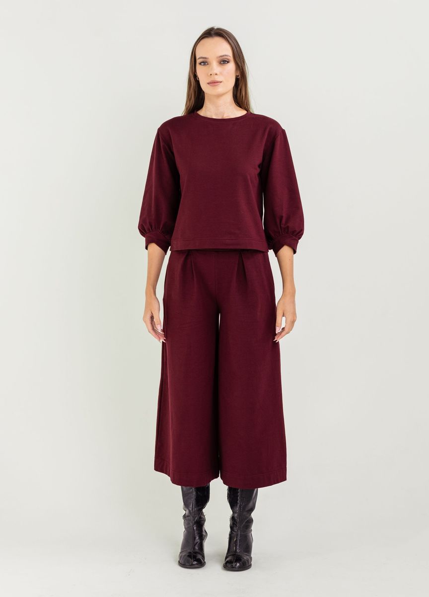 Atlas Pant - Oxblood
