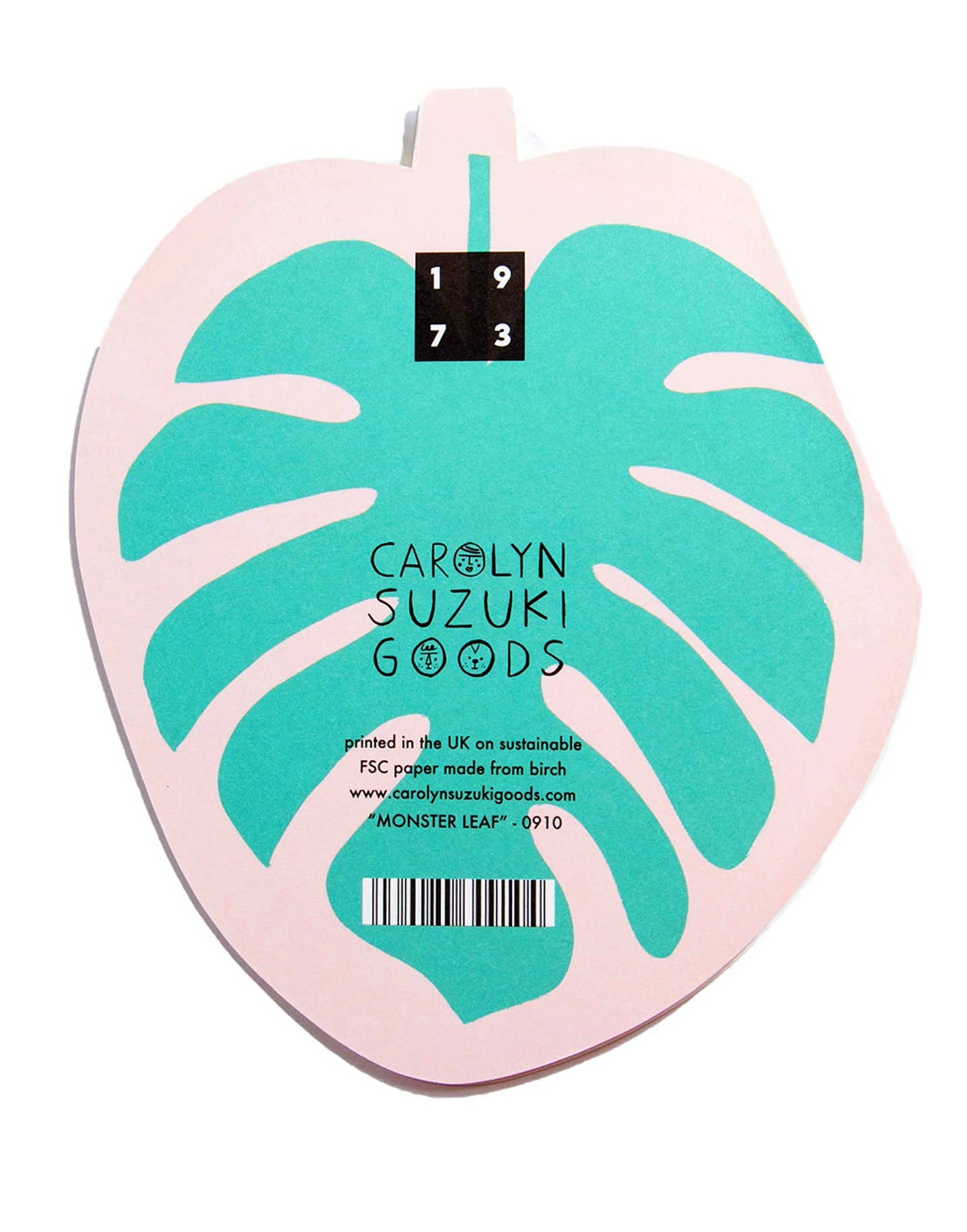 Monstera Leaf Birthday Card