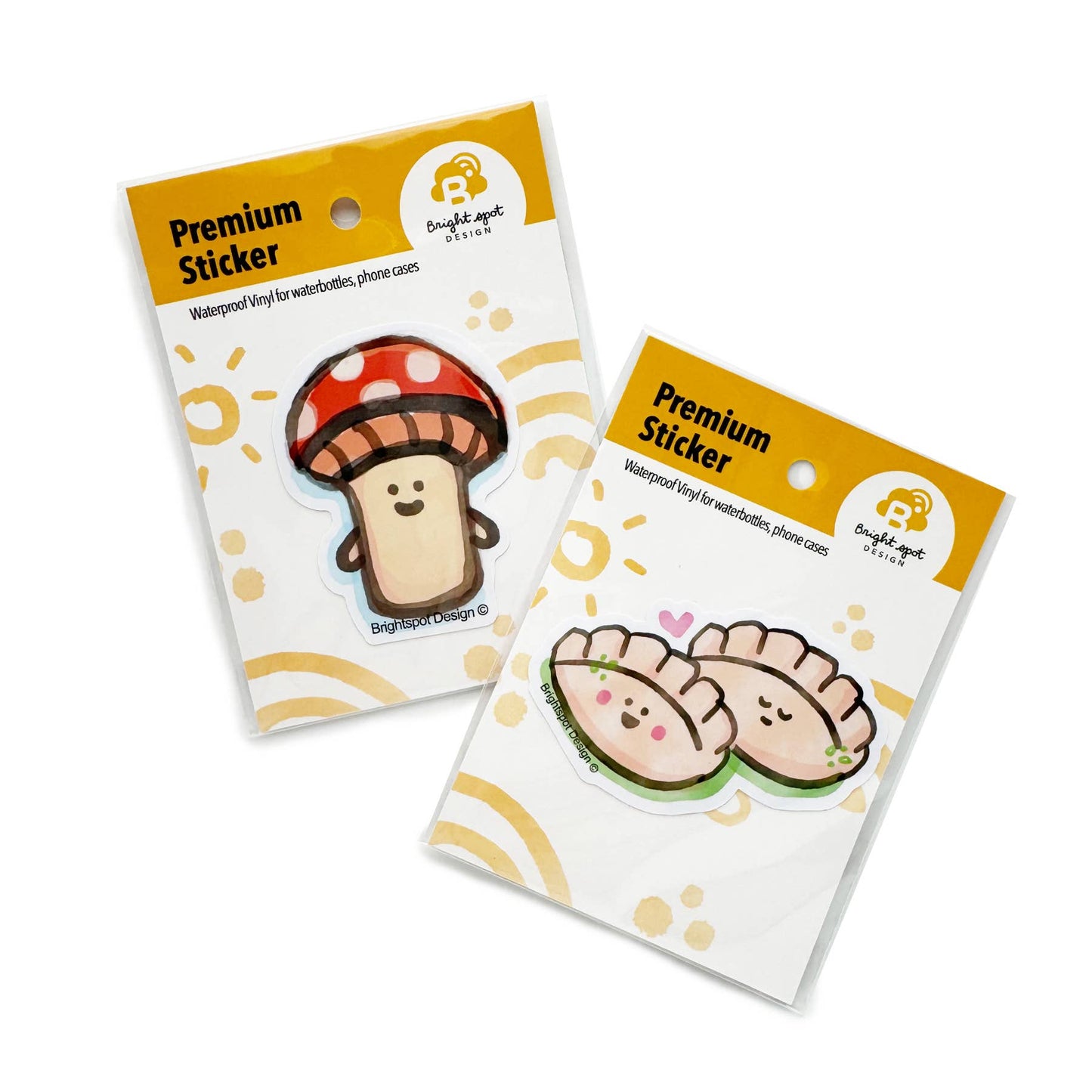 Dumpling Spoon Sticker