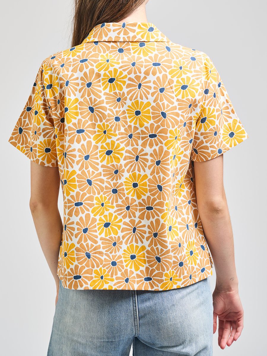 Sunny Floral Camp Shirt