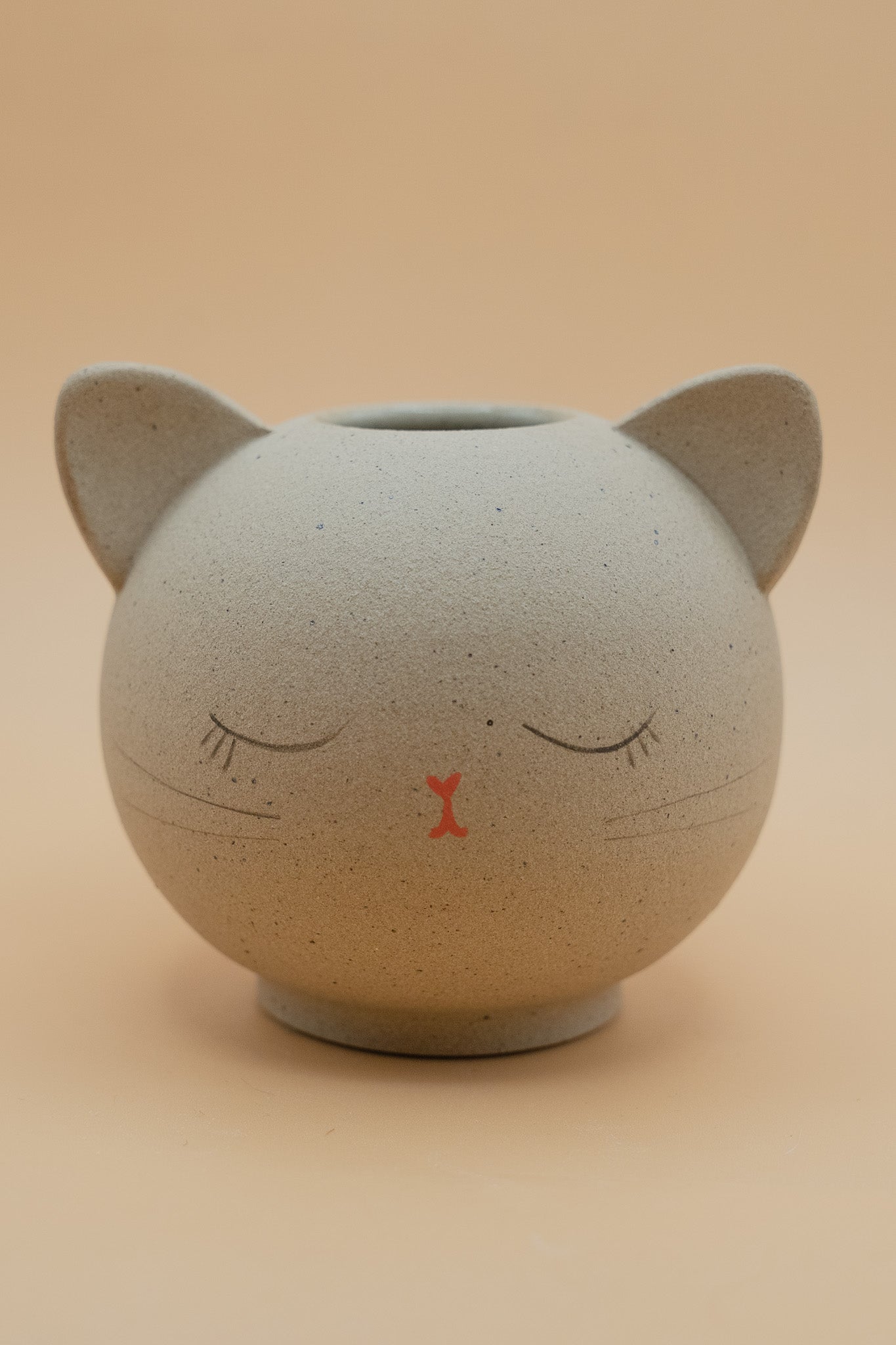 Cat Buddy Vase