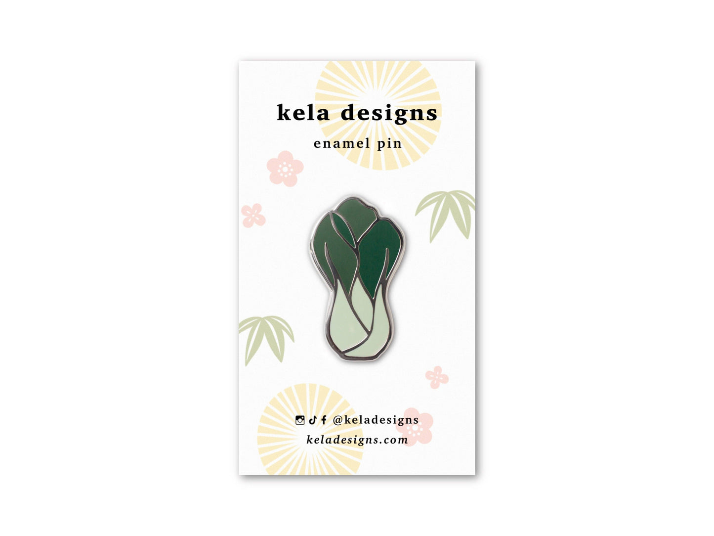 Bok Choy Enamel Pin
