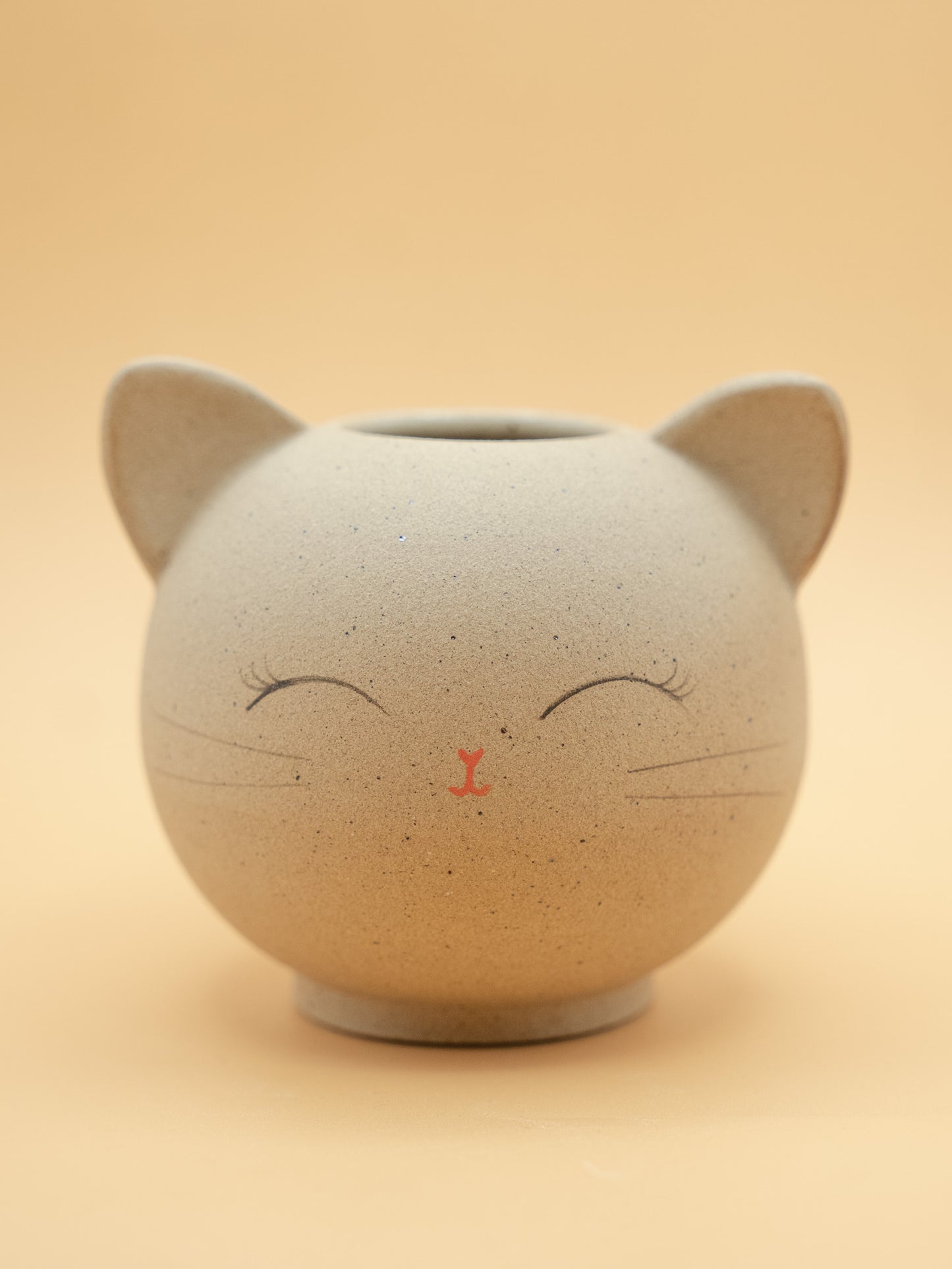 Cat Buddy Vase