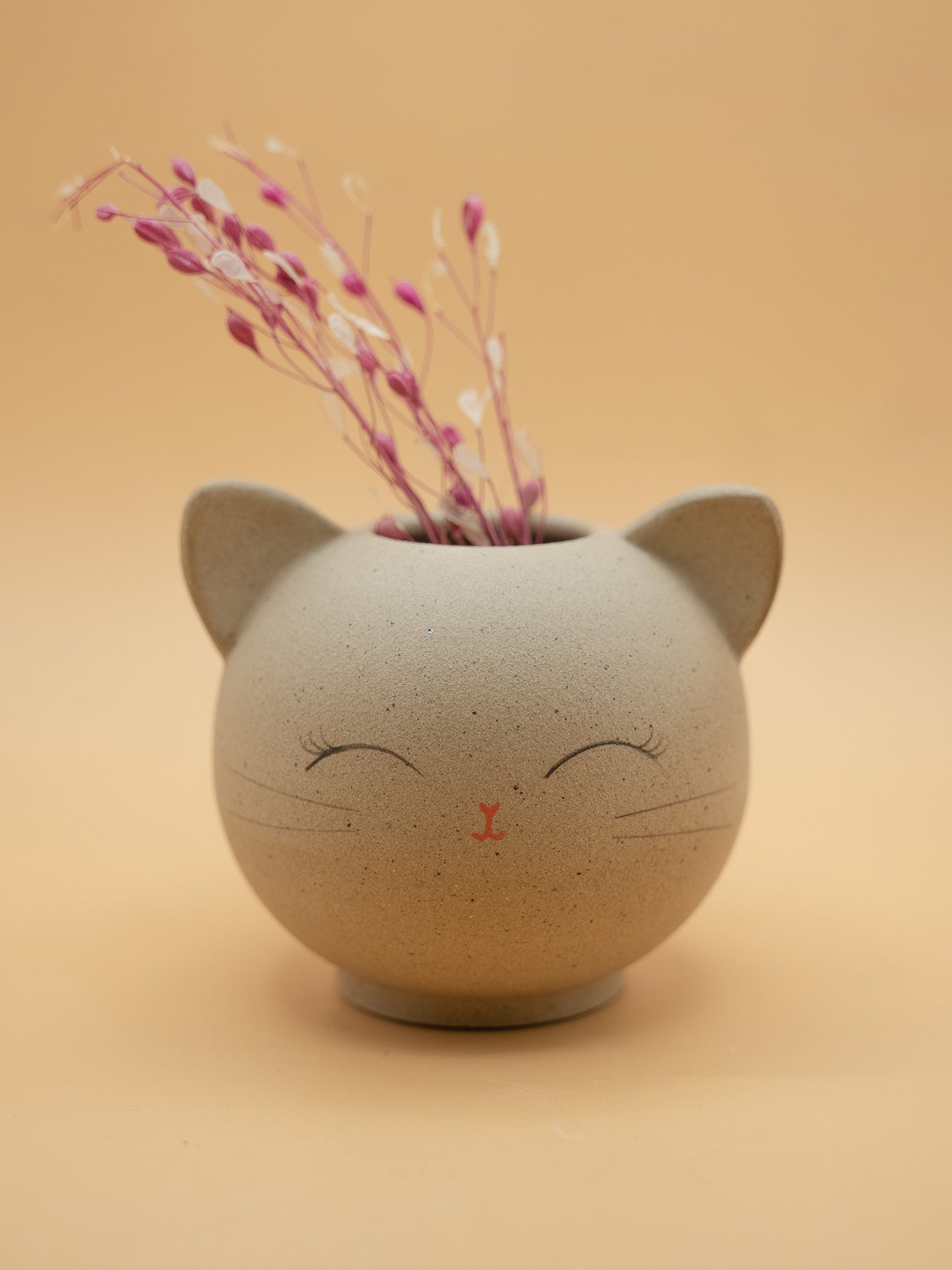 Cat Buddy Vase