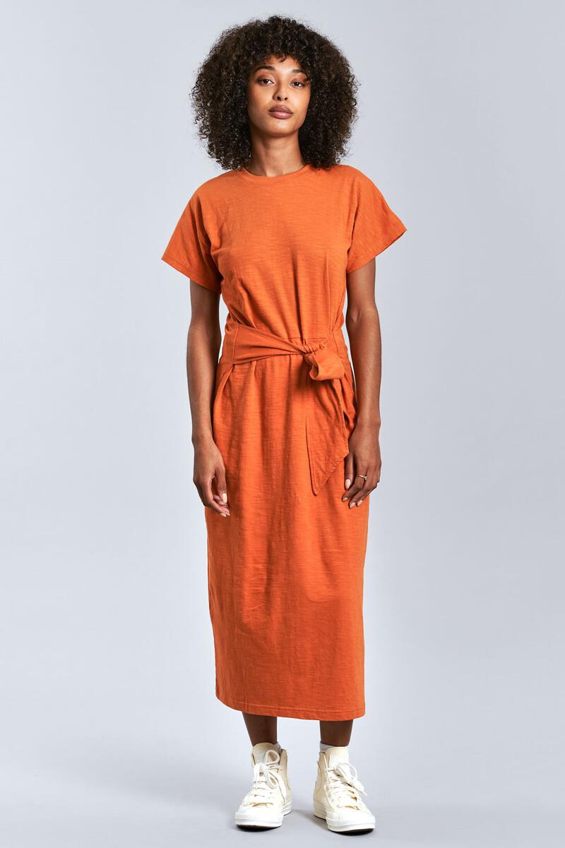 burnt orange tshirt dress Burnt Orange Fonda Dress Shop Sairen