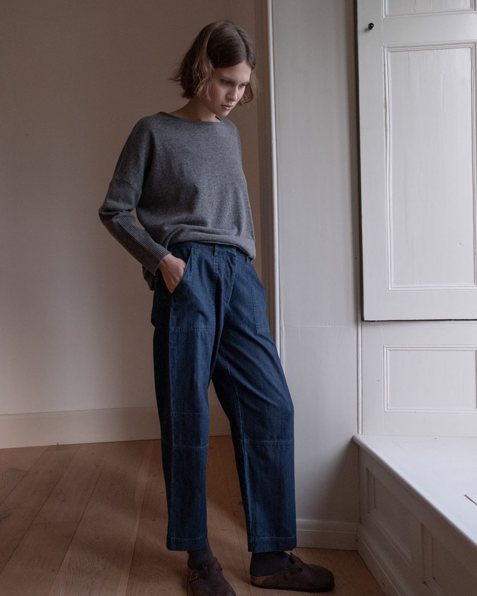 Heavy Denim Margate Relaxed Trousers