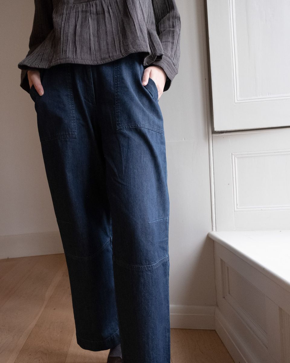 Heavy Denim Margate Relaxed Trousers
