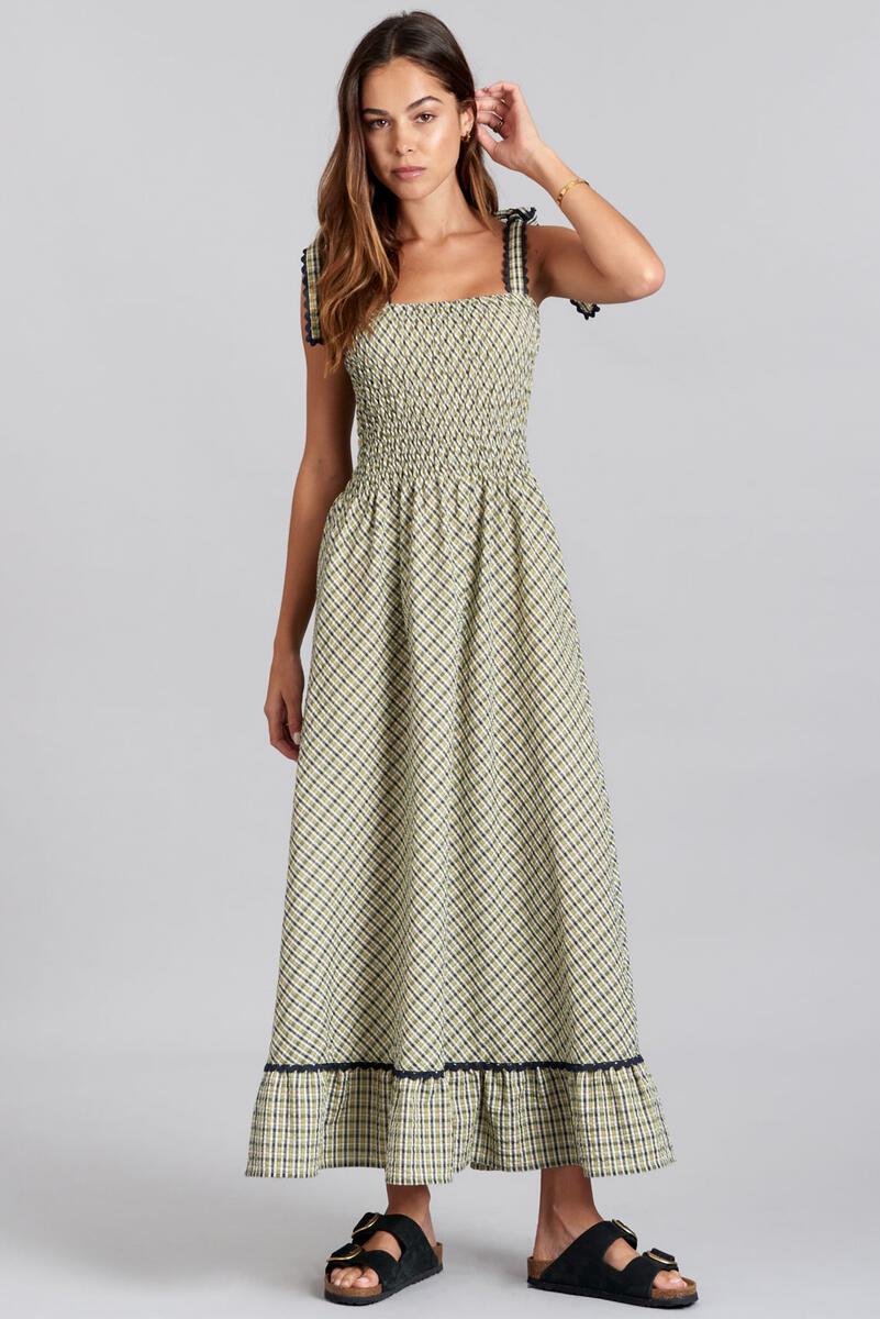 Summer Check Hoya Dress