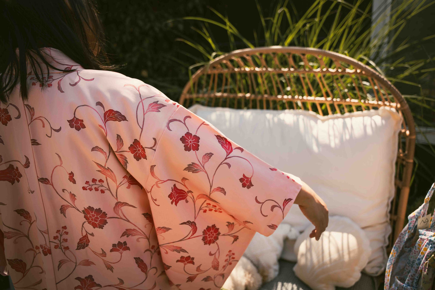Pink Paisley Haori Vintage Jacket