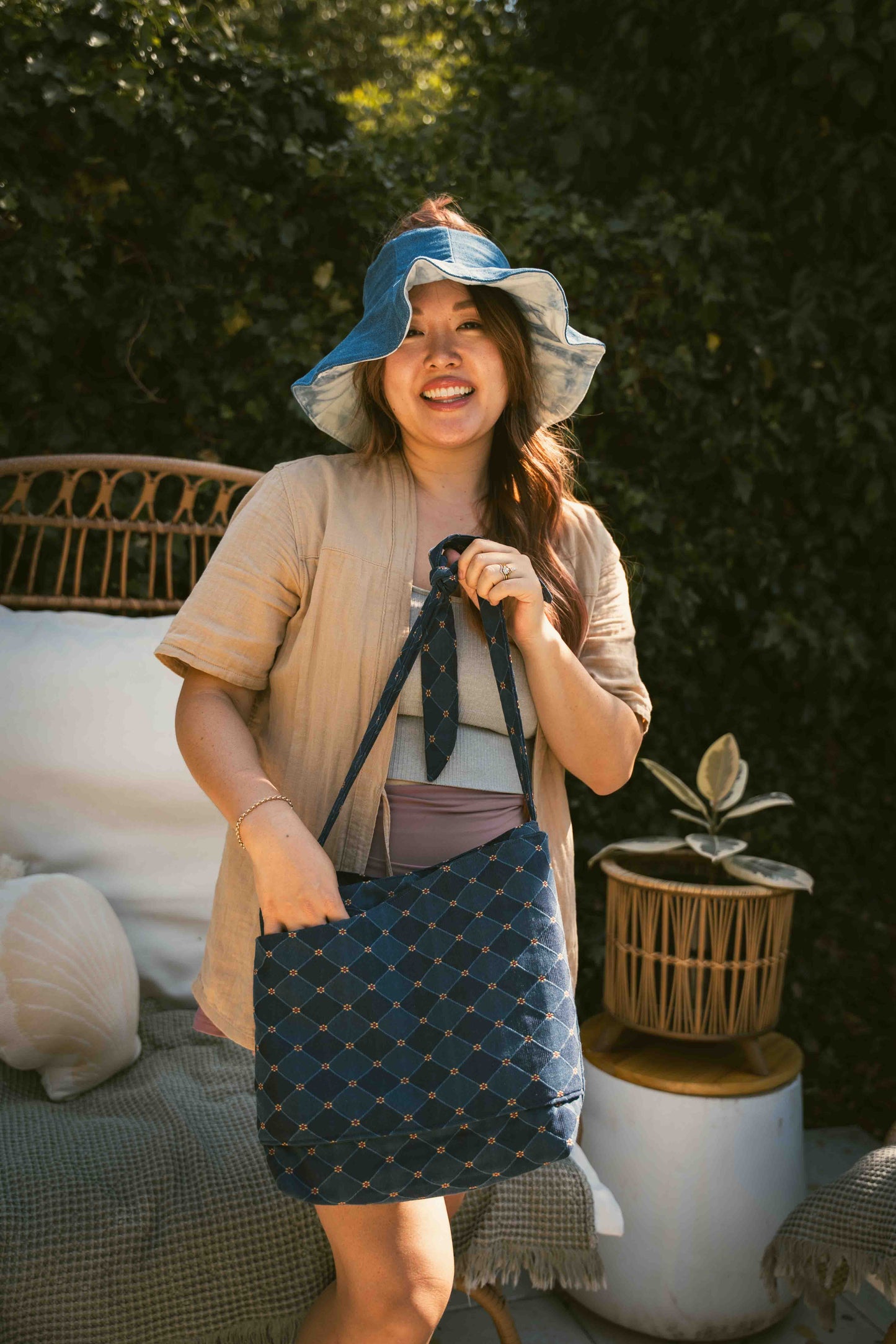 Wavy Market Tote