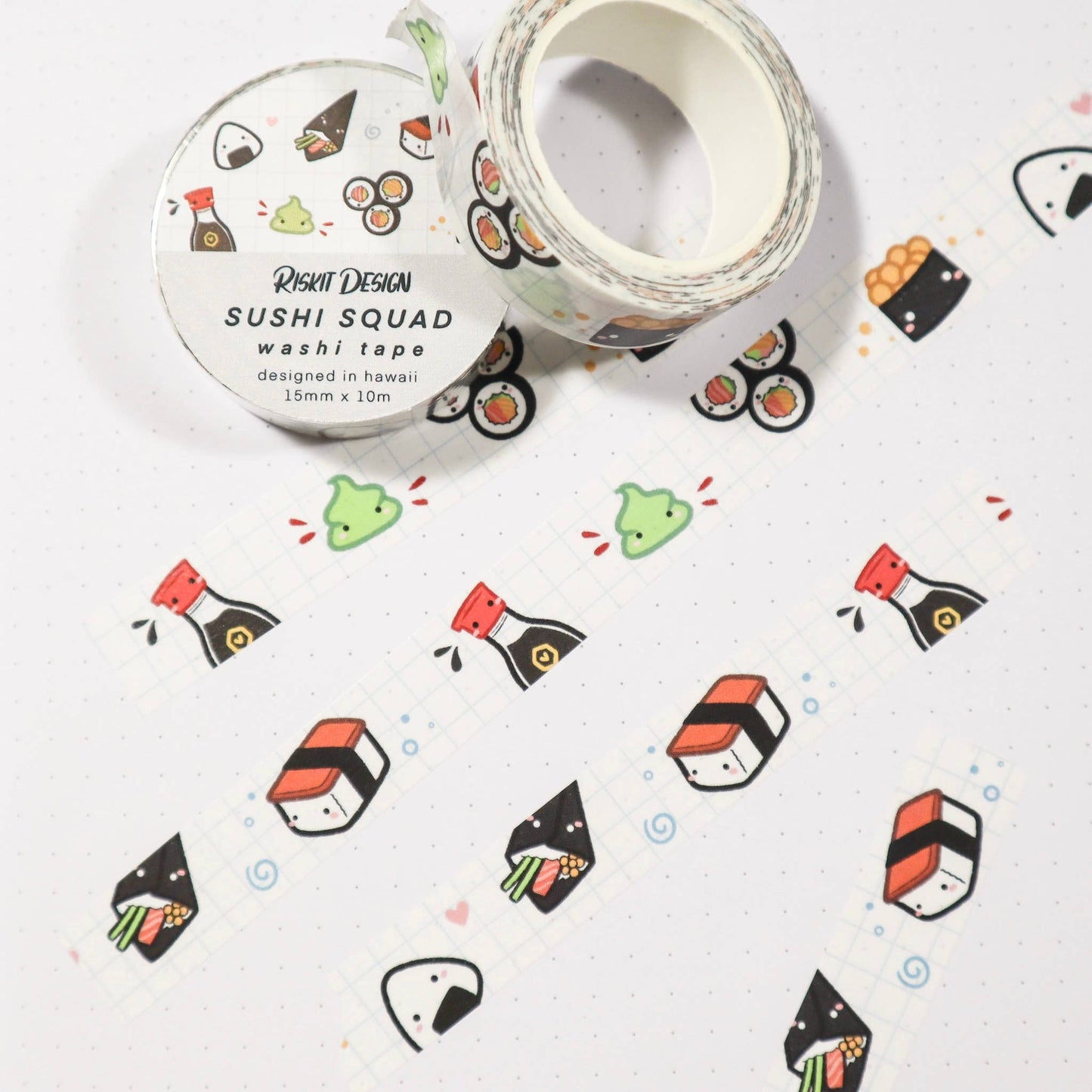 Sushi Squad Washi Tape