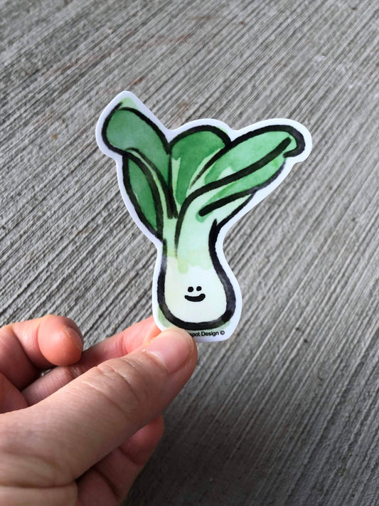 Bok Choy Vinyl Sticker