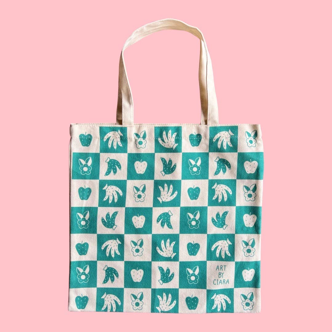Apples and Bananas Tote Bag