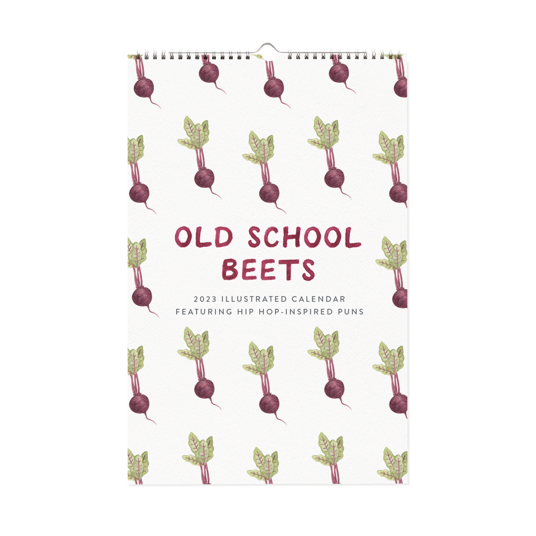 2023 Old School Beets Hip Hop Lovers Calendar