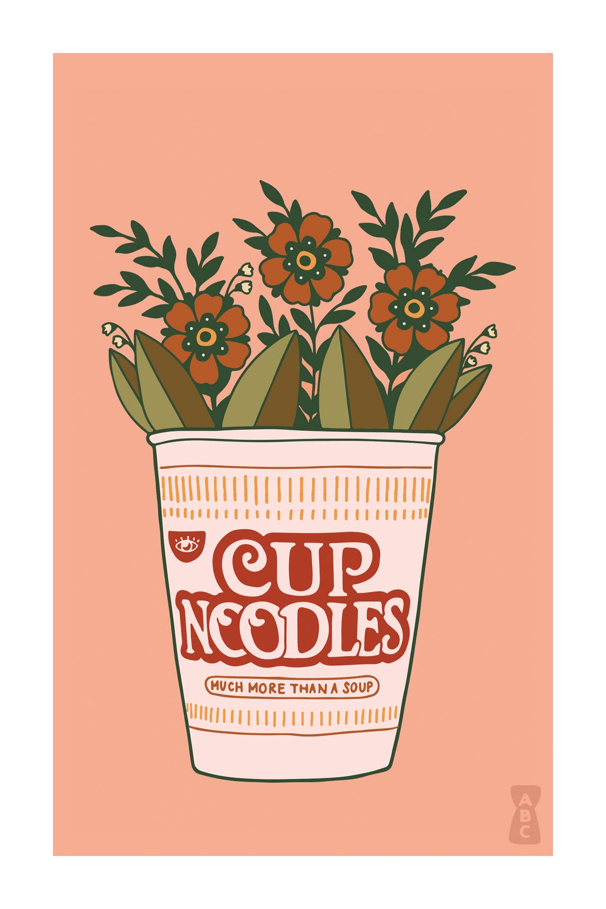 Cup of Noodles Art Print