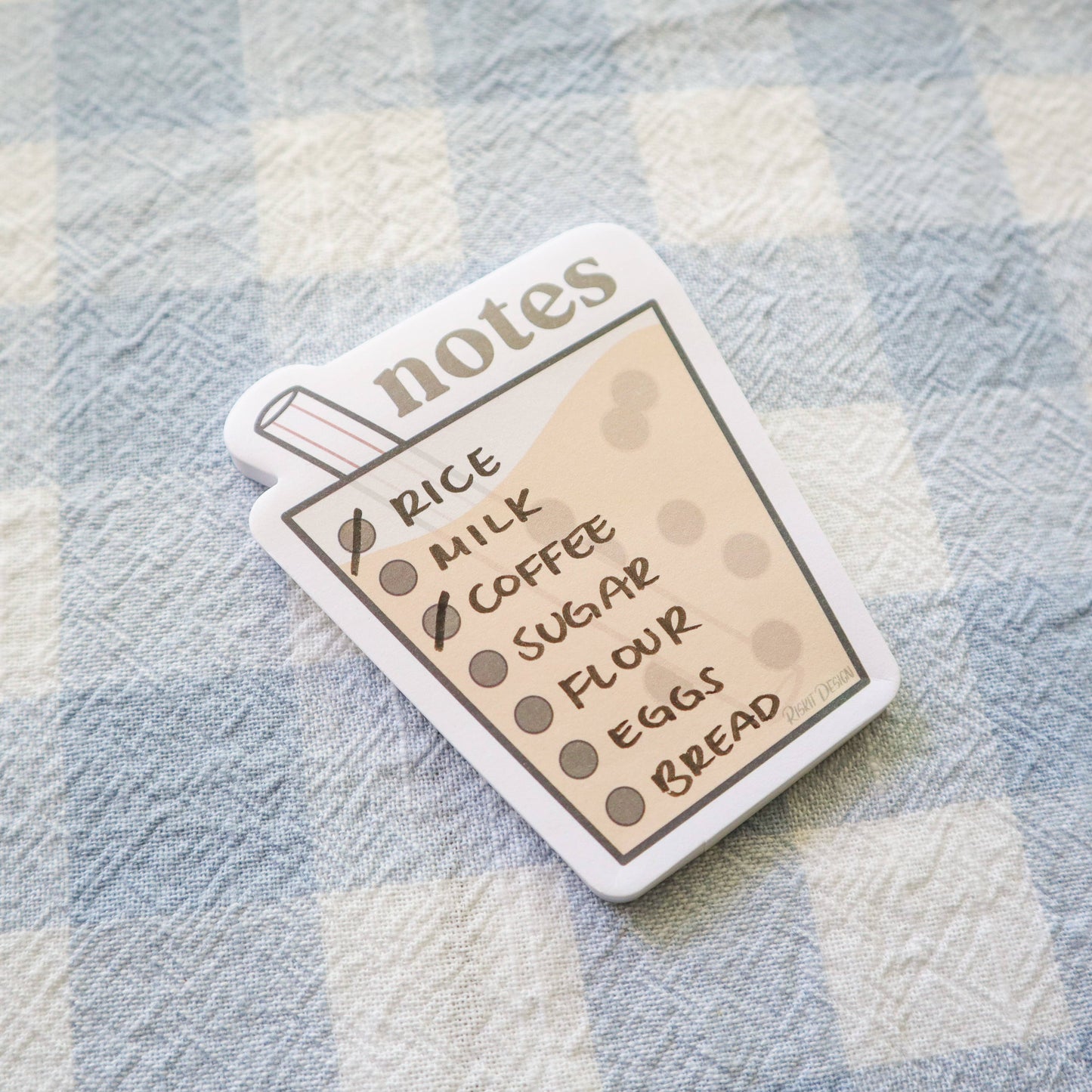 Boba Notes Sticky Notes