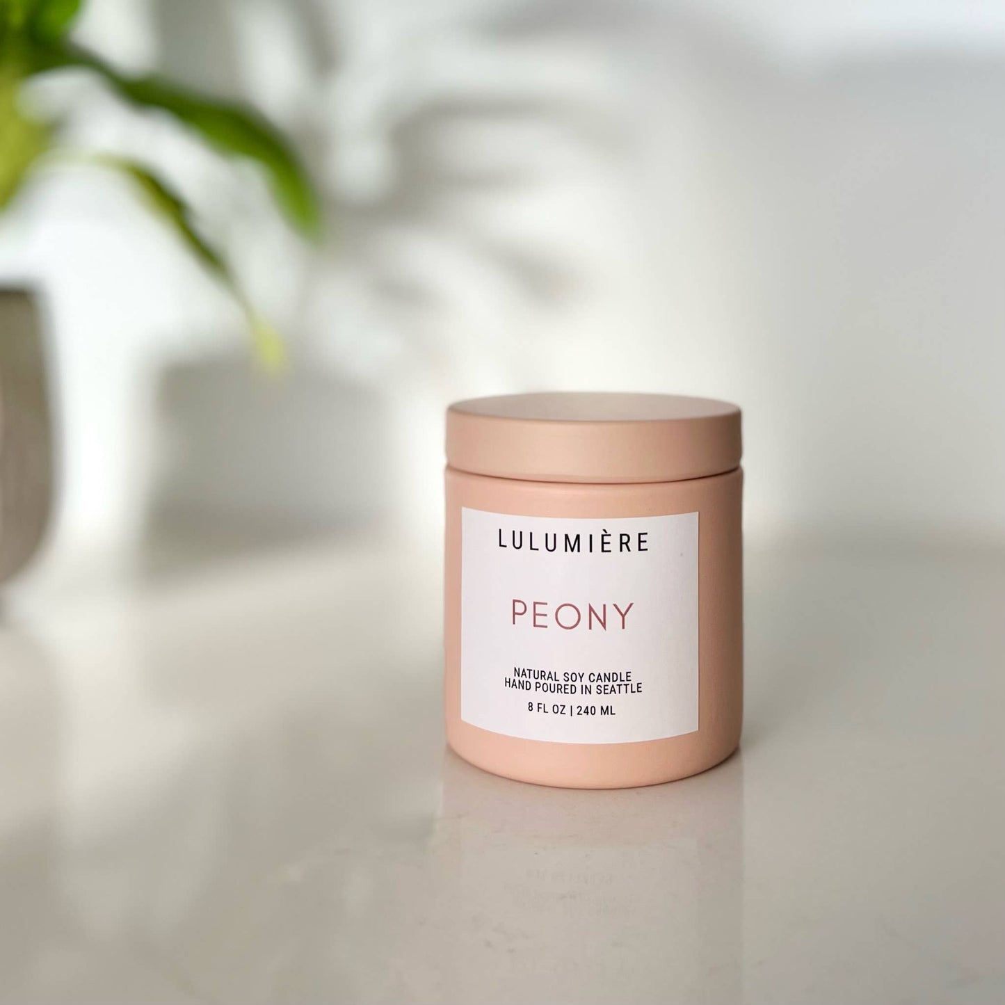 Peony Prisma Tin Candle