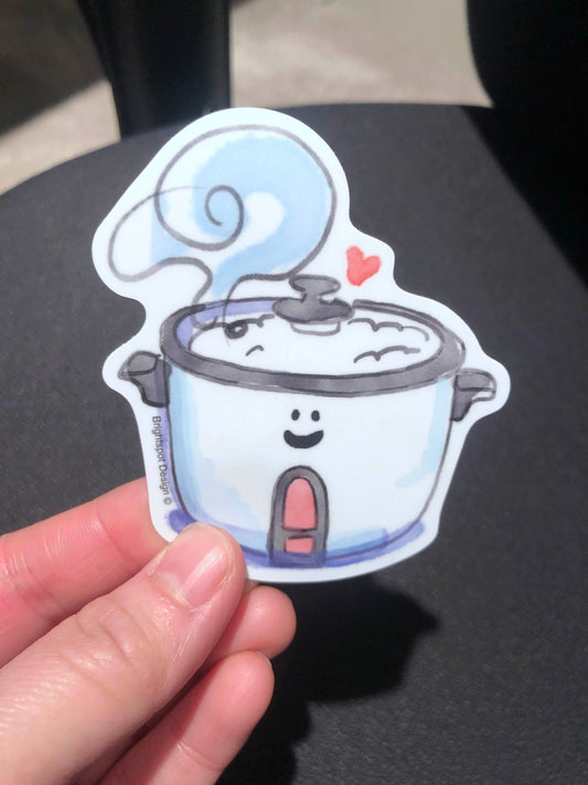 Rice Cooker Sticker